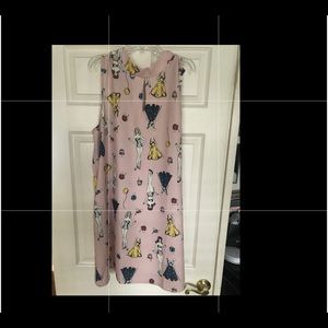 ModCloth Pink Paperdolls Dress